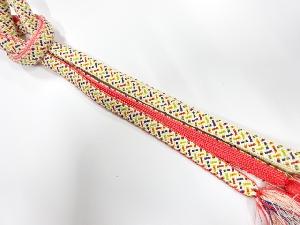 正絹　手組帯締め